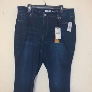 High rise straight leg jeans (final price)